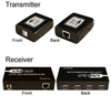 USB 2.0 OVER CAT5E/CAT6 EXTENDER BALUN 4-PORT HUB (ACTIVE) - 90-12204 - MilesTek Corporation