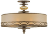 Semi-Flush Mts.-Drum Shade - 380041 - Light Center (The)
