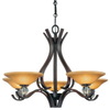 4485-167B 5 Light Chandelier - 4485-167B - Minka Group