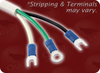 ROJ SPECIAL to IEC-60320-C13 WHITE HOME // Power Cords // IEC/Jumper Power Cords // Colored - 0183.042S - Quail Electronics