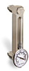Aluminum Liquid Level Gage with Dial Thermometer, 5” Centerline, 1/4