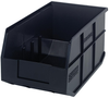 Stackable Shelf Bin, Black; Bin Colour Quantum Storage - 44AC7576 - Newark, An Avnet Company
