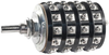 Switch, Rotary, 4Pole, 11 Position, Panel; No. Of Switch Positions Nkk Switches -- 10X9583