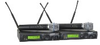 UHF Professional Wireless Dual Handheld System, with 2 ULX2/BETA87A Handheld Transmitters with BETA87A Microphone - ULXP24D/BETA87A - Visual Sound, Inc.