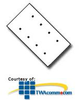Leviton Residential Grade Standard Size 4-Gang Blank Plate.. - 88064 - TelephoneStuff.com
