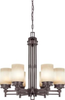 60-4605 Mid. Chandeliers-Glass Up - 654658 - Capital Lighting, Inc.