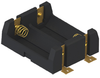 SMT Dual Holder for CR123A Cell w/ coil spring - 1014 - Keystone Electronics Corp.