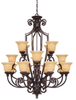 Large Chandeliers-Glass Shade - 42684 - Light Center (The)