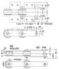 Part # 14377, 89R CHAIN - K2 ATTACHMENT - Image