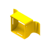 Fiber Raceway Tee Break-Out, 4x4, Lid - FRCU3YL - Belden Inc.