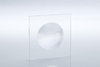 Reverse Configuration Fresnel Lens Non-Solar (Circular) 6mm F.L. 25mmdia aperture 2mmthk -- LFS0625