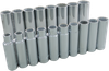 18 Pieces 12 Point Deep Metric Socket Set - 39318 - Gray Tools Canada Inc.