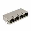Modular Connector Jacks With Magnetics -- 0826-1X4T-43-F - Image