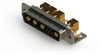 Combo D-Sub Conn, R/a Plug, Db-9W4, Th; Product Range Edac - 53AJ0741 - Newark, An Avnet Company