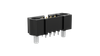 4+4 Pos. Male Plug DIL Straight 1.85mm THT Connector, Board Mount, Gold+Tin - M80-5090842 - Harwin Plc