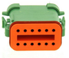 Rectangular Connectors, Heavy Duty - DT Series - DT06-12SC-C017 - LADD Distribution