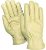 Red Steer 1555 Tan Small Grain Cowhide Leather Driver's Gloves - Keystone Thumb - Uncoated - 1555 SM - 1555 SM - R. S. Hughes Company, Inc.