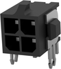 Connector, Header, 4Pos, 3Mm, Pcb; Product Range Amp - Te Connectivity - 62AC0953 - Newark, An Avnet Company