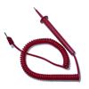 Needle Tip Probe to 0.080″ Stacking Pin Plug, 20 AWG PVC Coil Cord Test Lead - 60234C - E-Z-HOOK, a division of Tektest, Inc.