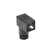 GM Industrial Standard Field Attachable Connector: Form C, 3-pin (2+1PE; PE across cable outlet), UL 1977, black housing, screw type, PG7; without circuitry, 230 V AC/DC, 6 A - GDS 207 black - Belden Inc.