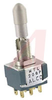 Switch, Toggle(locking); Panel Mnt; 6 A; 125 VAC; DPDT; On-Off-On; Solder/QC - 70156017 - Allied Electronics, Inc.