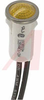 Indicator,Pnl-Mnt;Neon;Red;0.500 In;105-125 VAC;Lens,Flush;0.187 Terminals - 70130165 - Allied Electronics, Inc.