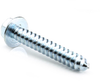 5/16" x 1-3/4" Hex Washer Head Sheet Metal Screw, Type A, 7/16" Across Flats, Zinc -- SMSHWH0250160AZ - Image