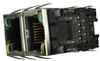 Cat5 Rj45 Modular Jack, 8 Position, 2 Port; Modular Connector Type Amphenol Communications Solutions - 01M6446 - Newark, An Avnet Company