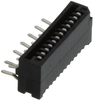 Connector, Ffc/fpc, 12Pos, 1 Row, 1Mm; Pitch Spacing Amphenol Communications Solutions - 70M9959 - Newark, An Avnet Company
