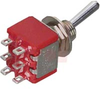 DPDT ON-ON MIN BAT TOG-SWIT - 70159593 - Allied Electronics, Inc.