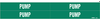 Self-Sticking Vinyl Pipe Marker - 7402-4 - Brady Corporation