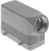 Standard, Rectangular Hood, size 77.27, 4 Pegs, Side M25 cable entry - MHO-16.25 - Mencom Corporation