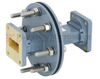 WR-112 Waveguide Bulkhead Adapter Using UG-51/U Square Cover Flange and Operating from 7.05 GHz to 10 GHz - FMWAD5016 - Fairview Microwave Inc.