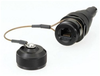 Category 6, RJ45 In-line Receptacle, Anodized finish with Dust Cap, Large OD -- T6B00011