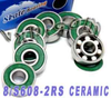 8 Skateboard Ceramic Bearing Sealed ZrO2 -- Kit657