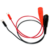 Piercing Alligator Clip to 0.25″ Spade Lug, 18 AWG PVC Test Lead - 688P - E-Z-HOOK, a division of Tektest, Inc.