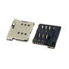 Micro SIM Card 6 Pin Push Type Connector Metal Body -- ET-MI6PPT-MBC - Image