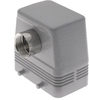 Insulated, Rectangular Hood, size 57.27, 4 Pegs, Front PG16 cable entry - CMAF-03 - Mencom Corporation