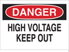 Admittance Sign - 22103 - Brady Corporation