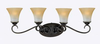 DH8604PN Bathroom Fixtures-Four Lights - 700361 - Capital Lighting, Inc.