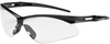 Bouton Optical Anser 250-AN-10100 Universal Polycarbonate Standard Safety Glasses Clear Lens - Black Frame - Wrap Around Frame - 899558-00141 - 899558-00141 - R. S. Hughes Company, Inc.