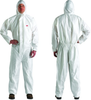 3M 4510 White 4XL Polyethylene/Polypropylene Disposable General Purpose & Work Coveralls - Fits 52 to 55 in Chest - 805070-00587 - 805070-00587 - R. S. Hughes Company, Inc.