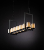 POR-8769-10-WAVE-MBLK Island/Pool Table-Pillar Candle - 494749 - Capital Lighting, Inc.