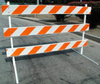 TD2500 Wood & Steel Type III Barricade -- TD2500 Wood & Steel Type III Barricade