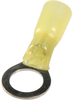 Terminal, Ring Tongue 3/8In Crimp Yellow; Stud Size - Metric 3M - 10M9521 - Newark, An Avnet Company