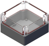 Enclosure, Junction Box, Pc, Grey/clear; Enclosure Type Serpac - 06AC7423 - Newark, An Avnet Company