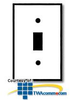 Leviton Commercial Grade Nylon Wallplates 1-Gang - 80701 - TelephoneStuff.com