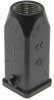 Aggressive, Rectangular Hood, size 21.21, 2 Pegs, Top PG11 cable entry -- CKAW-03V - Image