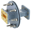 WR-137 Waveguide Bulkhead Adapter Using CPR-137G Flange and Operating from 5.85 GHz to 8.2 GHz - FMWAD5019 - Fairview Microwave Inc.