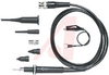 Probe, Oscilloscope; 1.2 m; 10:1; 200 MHz; 300 Vmax; 10 Megohms; 10 pF (Max.) - 70197834 - Allied Electronics, Inc.